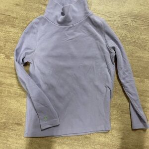 Pale lavender size medium Dudley Stephens greenpoint turtleneck